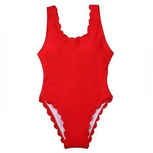NWT XXL red one piece swimsuit.